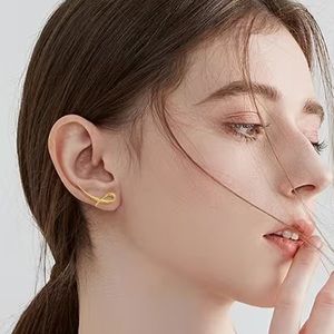 14k Gold Geometric Earrings